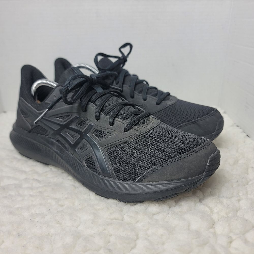 ASICS Jolt 4 Low Mens Running Sneakers Size 10 Triple Black 1011B603-001 Shoes